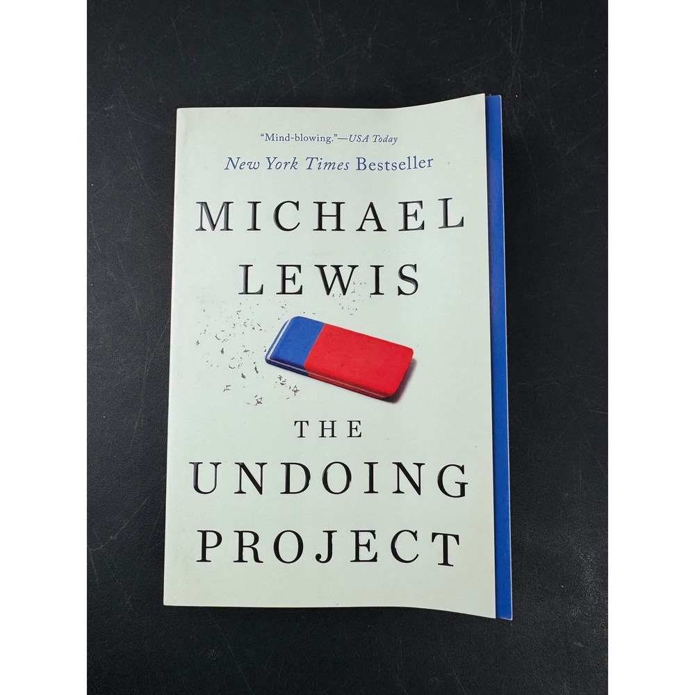 The Undoing Project Michael Lewis Paperback 2017 Behavioral Economics‎ Science